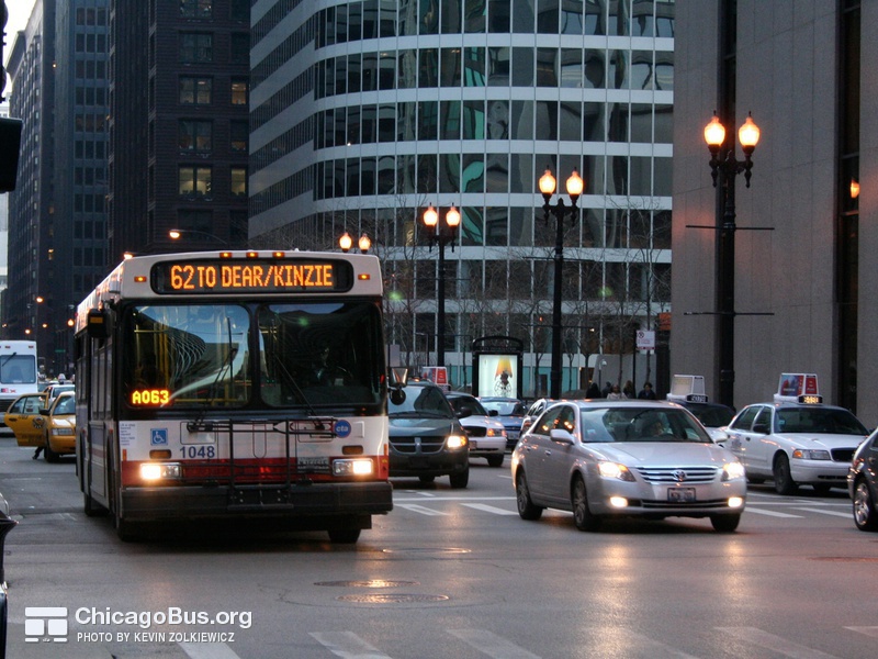 1000series New Flyer D40LF Chicago CTA Buses